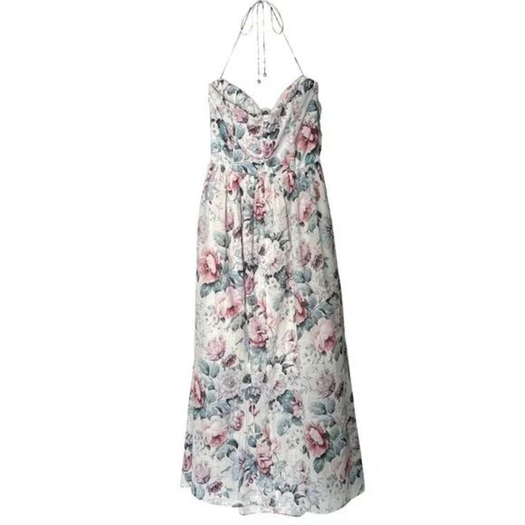 ZIMMERMANN - Jasper Floral Tie Dress - Picture 7 of 8